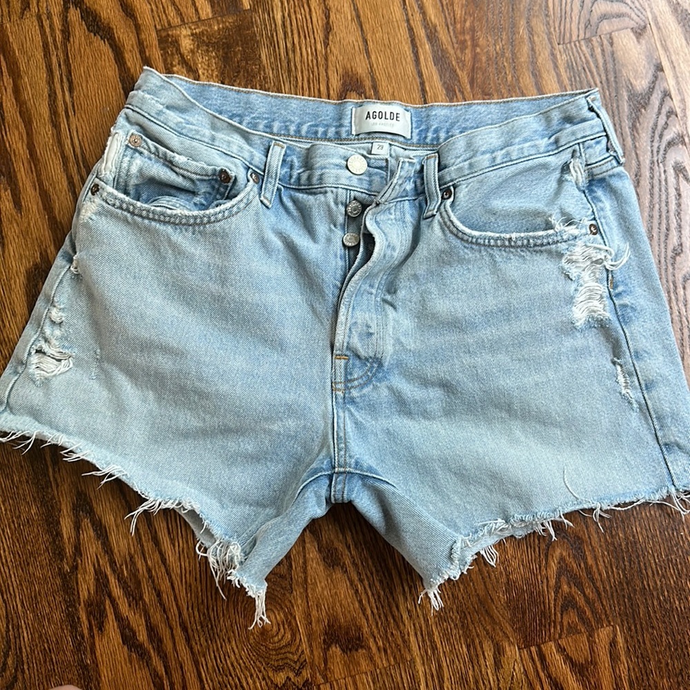 Agolde parker women jean short LONG 29